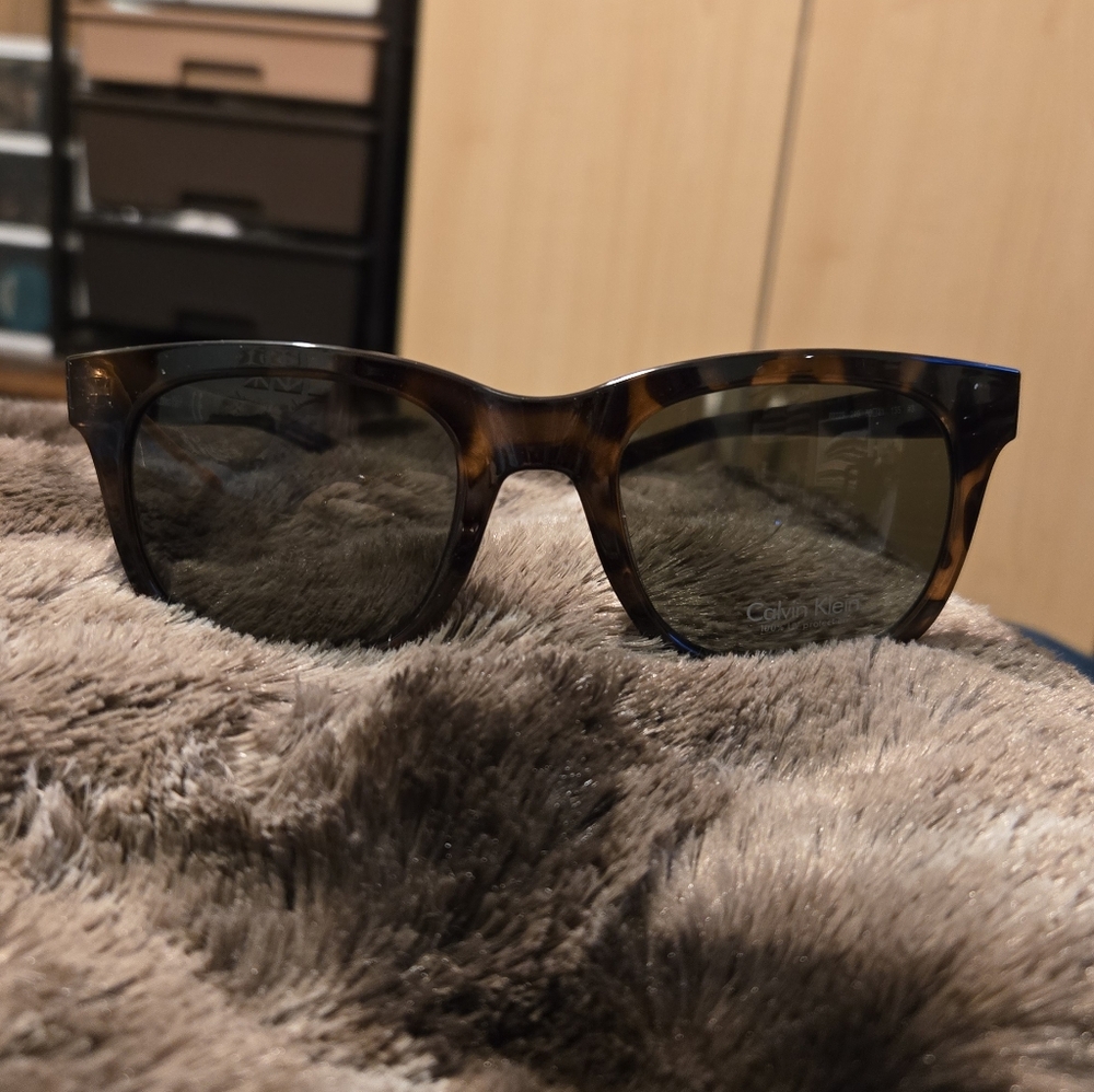 Calvin Klein Tortoise Shell Sunglasses